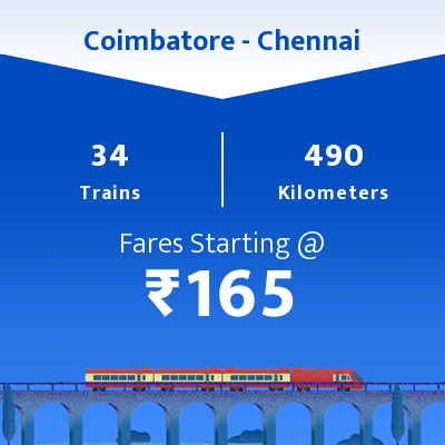 Coimbatore To Chennai Trains